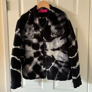 The Elder Statesman Teton tie dye shirt jacket